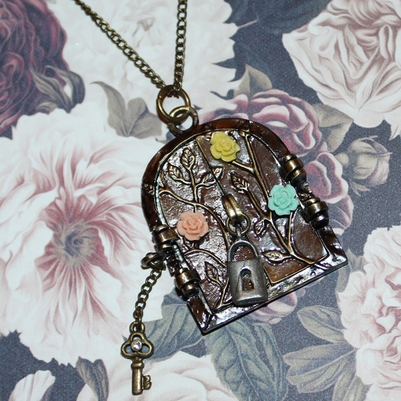 handcrafted Jewelry - New Fairy Door Necklace Boutique